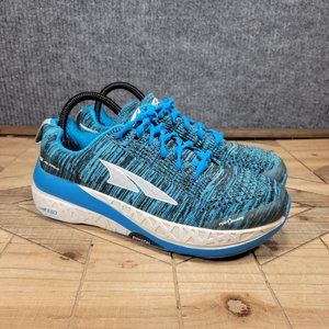 Altra Womens Paradigm 4.0 Blue White Size 8 Running Shoes Sneakers Athletic